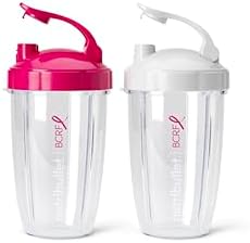 NutriBullet 24 oz To-Go Cups and Lids