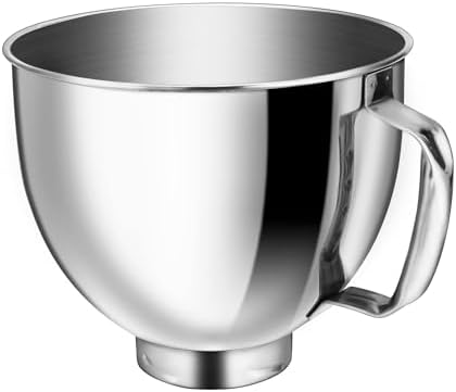 5QT Food Grade Stainless Steel Mixer Bowl