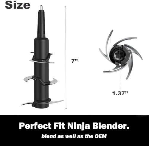 Ninja Compatible 6-Blade Blender Replacement