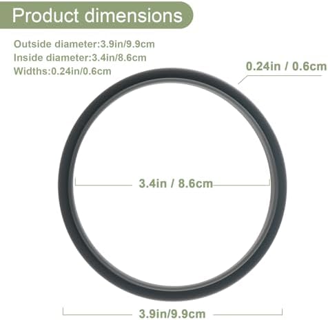 6-pack Sealing Gaskets for NutriBullet Blenders 900W
