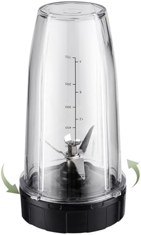 Equust 2 Pack 7 Fins Extractor Blade Assembly Blender Replacement Parts