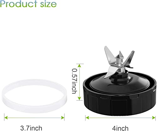 6pcs 10cm White Silicone Sealing Gaskets for Ninja Juicer