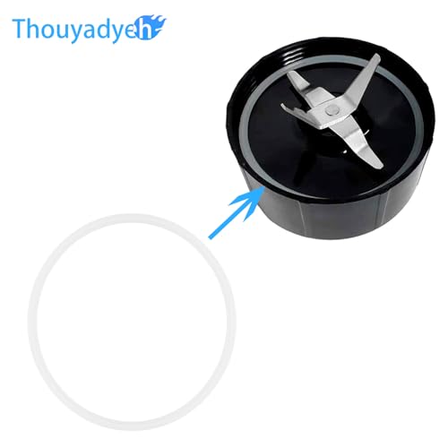 2 PCS White O-Ring for Magic-Bullet Blender Replacement