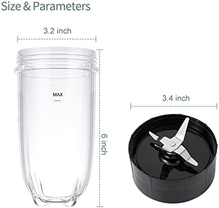 2-Piece 16oz Cup and Cross Blade