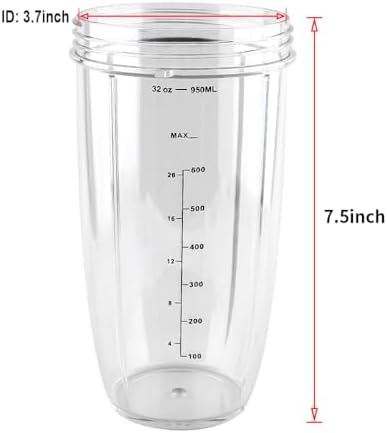 Anbige Replacement Cups for NutriBullet Blender
