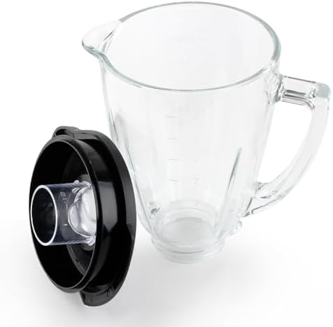 LMEI 6-Cup Glass Jar With Lid Replacement
