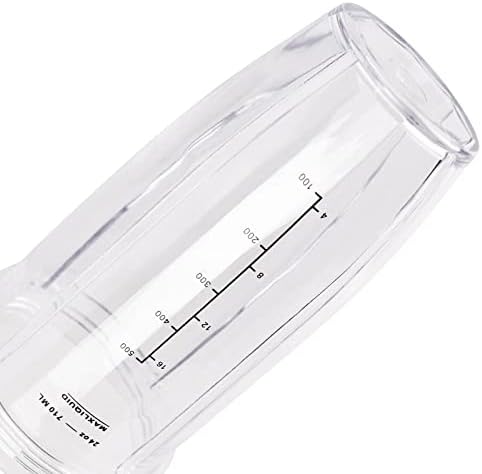 Replacement Cups for Ninja Blender 24oz with Sip Seal Lid