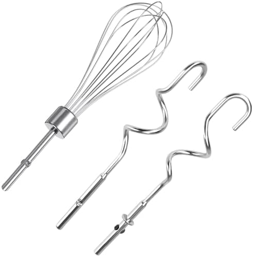3PCS Stainless Steel Hand Mixer Whisk Attachment