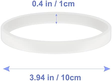 6 PCS White Silicone O-Ring Gaskets for Ninja Blender