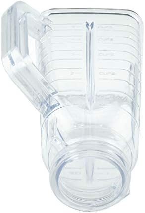 5-Cup Plastic Blender Jar with Lid Replacement