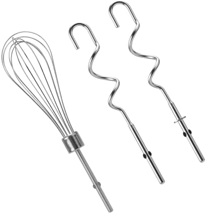Gosknor Stainless Steel Hand Mixer Whisk Attachments Set