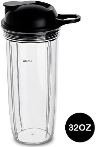 Replacement Cup with To-Go Lid for NutriBullet Pro 1000