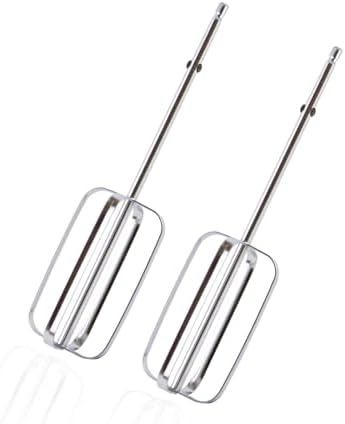 2 Pcs Stainless Steel Hand Mixer Beaters