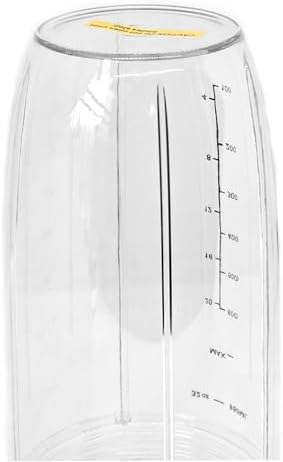 4-Piece 32oz Blender Cups with Flip-Top Lid