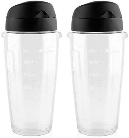 Anbige 2 Piece Oster Blender Replacement Cups 20oz