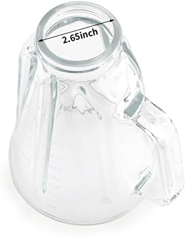 Replacement Glass Jar with Lid for Hamilton Beach Blenders 1