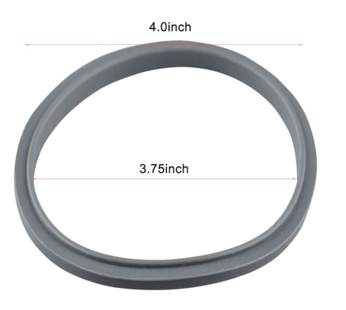 NutriBullet Sealing Ring Gasket 4-Pack with Shock Pads