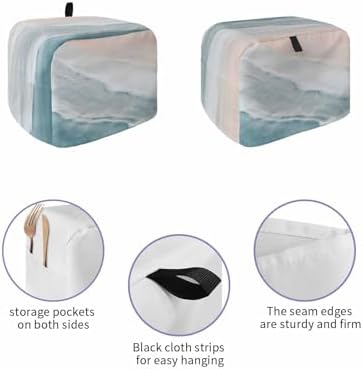 Beach Style Toaster Cover with Pockets