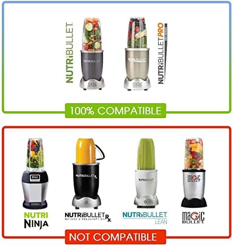NutriBullet Replacement Parts Set 6PCS