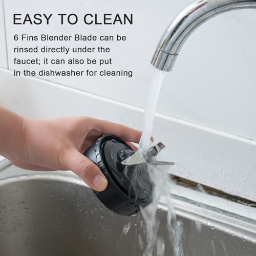 Ninja Blender 6-Fins Female Blade Replacement