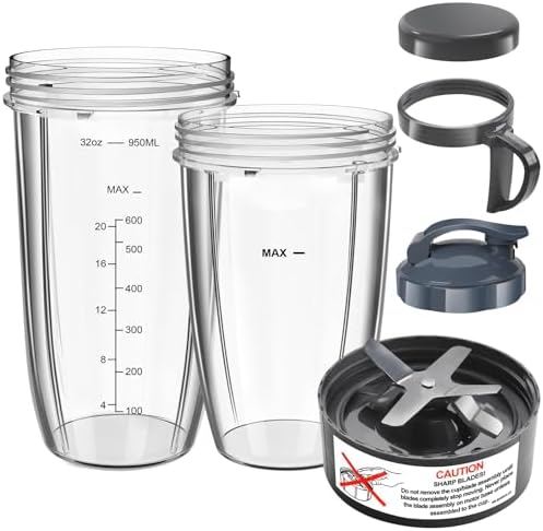 Nutribullet Blender Cups Blade Replacement Set