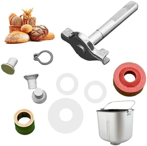 Bread Machine Repair Kit for Heavy Duty Mixing Shaft and Snap Rings