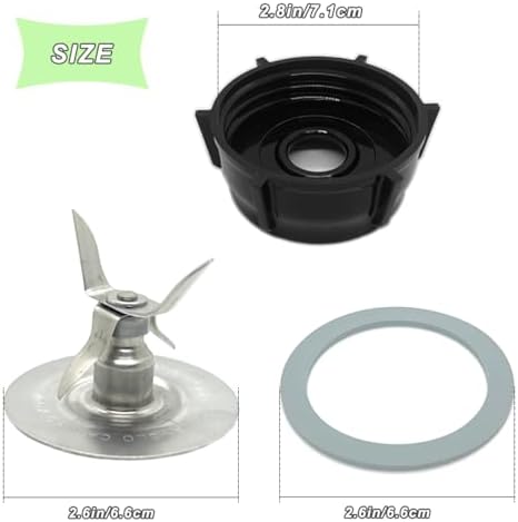 6 Cup Blender Glass Jar Replacement for Oster Osterizer