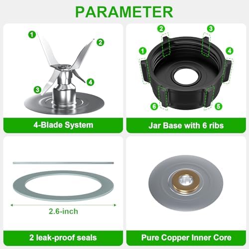 Kiloob Replacement Parts for Oster Blender