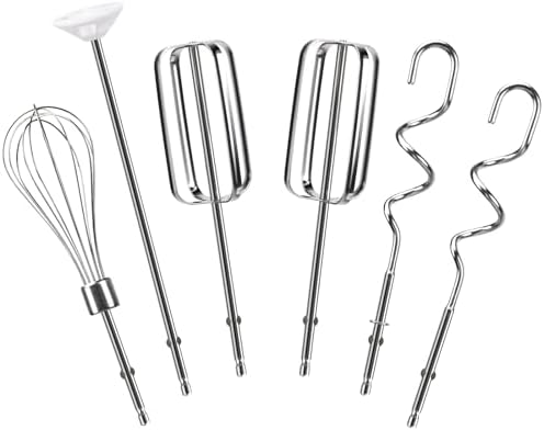 LEWEREST Hand Mixer Beaters 6 Pack Replacement
