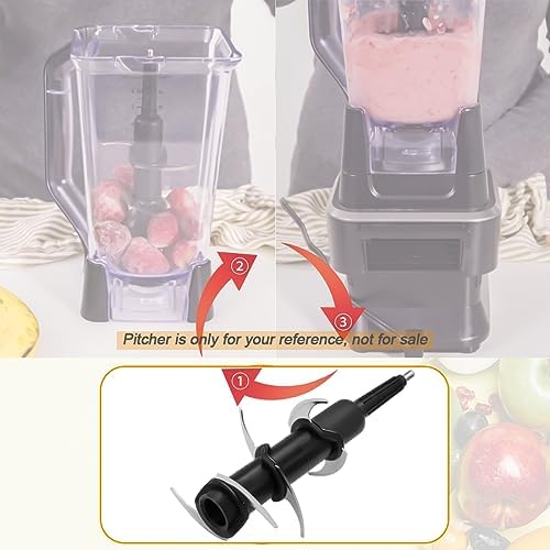 WARDFYT 6-Blade Replacement for Ninja Blender
