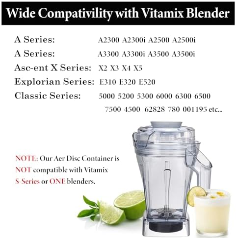 48oz Aer Disc Container for Vitamix Blenders
