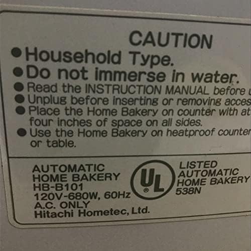 TacPower Hitachi Bread Machine Pan Seal Gasket Replacement