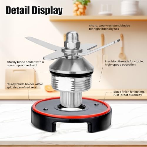 64oz Blender Replacement Pitcher with Blades and Wrench
