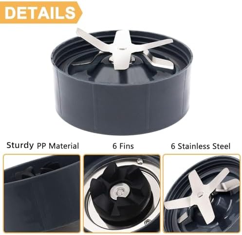 32oz Cup and Extractor Blade Replacement for NutriBullet