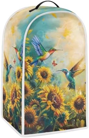 Hummingbirds Sunflower Kitchen Appliance Cover