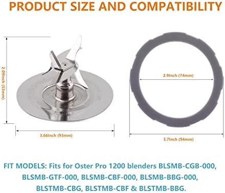 Replacement Blender Parts for Oster Pro 1200 Blender