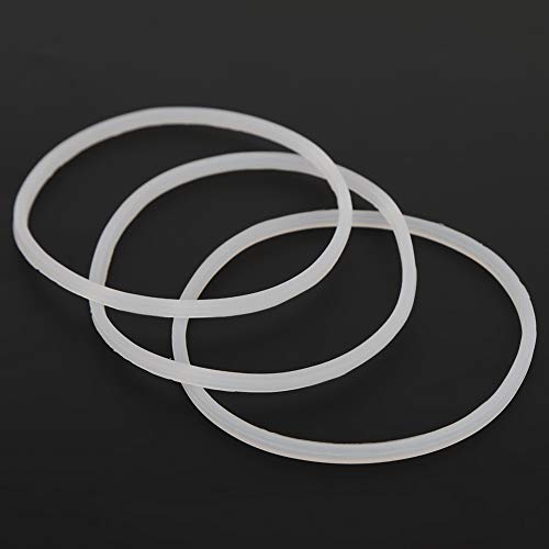GLOGLOW White Rubber Gasket 3PCS Blender Replacement
