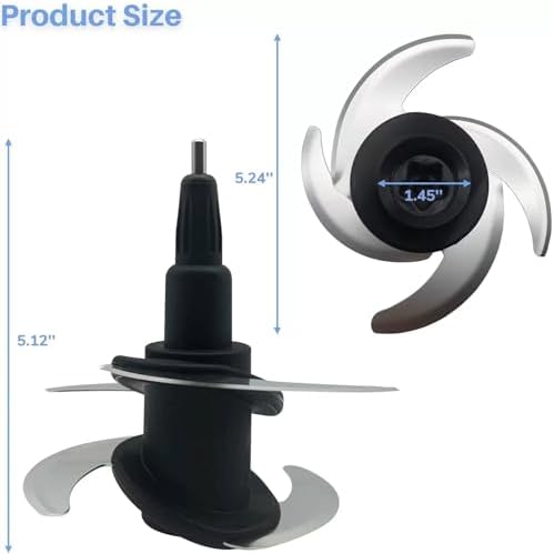 4 Blade Replacement for Ninja Blenders