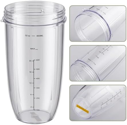 6-Piece Blender Replacement Set for Nutri Bullet