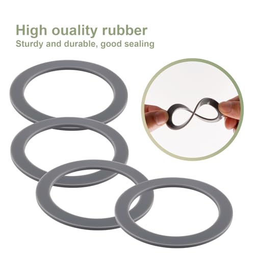 6-Pack Rubber Gaskets for Oster Blender Replacement