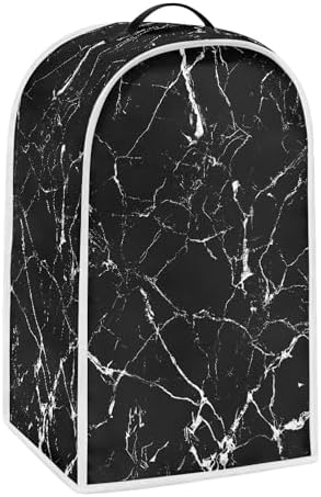 CLOHOMIN Black Marble Print Blender Dust Cover