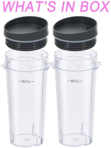 ABTER 16oz Blender Cup Replacement Set
