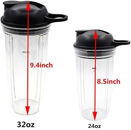 Replacement Blade with Cups and Lid for Nutri Ninja BL610