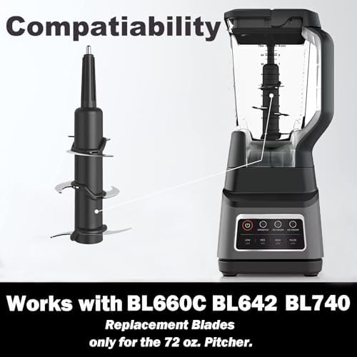 Ninja Compatible 6-Blade Blender Replacement