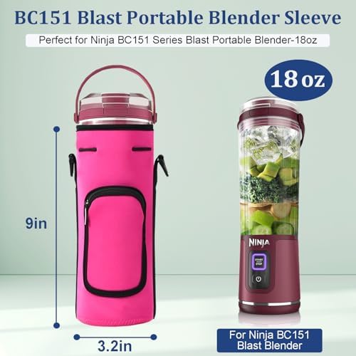 Nuenss Ror Storage Sleeve Bag for Ninja Blast Blender 1