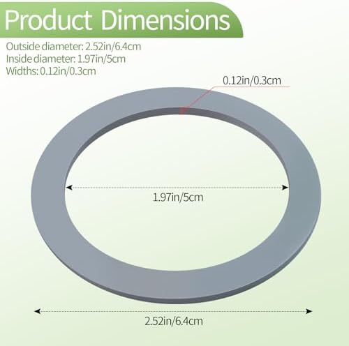 6-Pack Oster Blender Replacement Gaskets