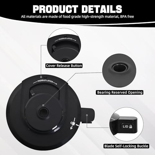 Replacement Outer Bowl Lid for Ninja Ice Cream Maker