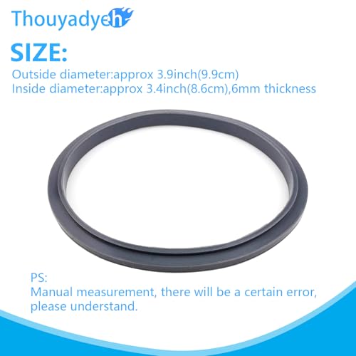 2 Pcs Blender Rubber O Ring Gasket Replacement for NutriBullet 900 Series