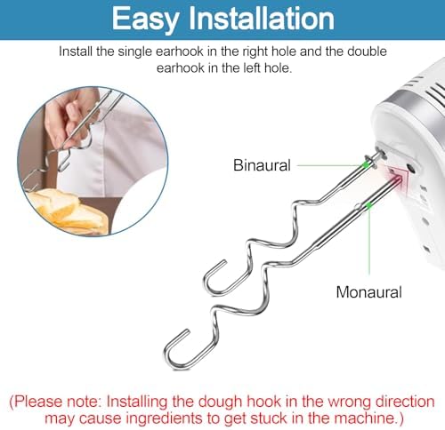 Hamilton Beach Hand Mixer Replacement Beaters 4Pack