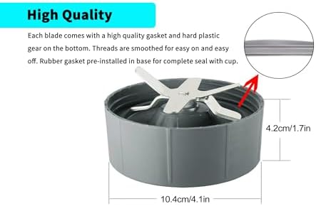 2 Pack Nutribullet Replacement Blades